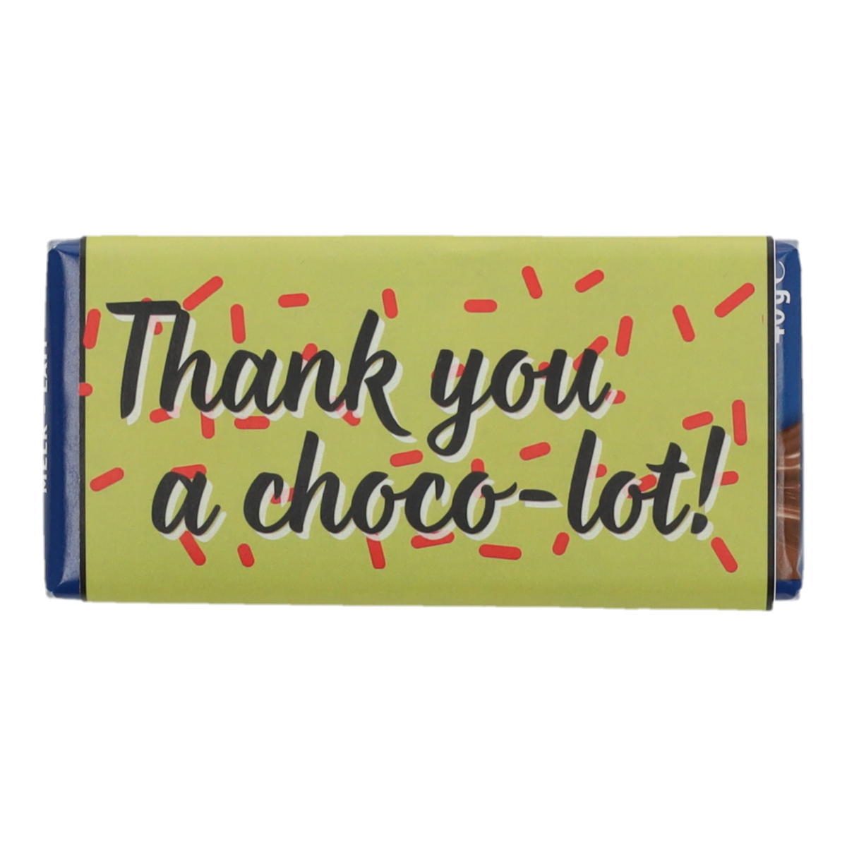 Grappige chocoladereepje met tekst – origineel bedankje of kleinigheidje