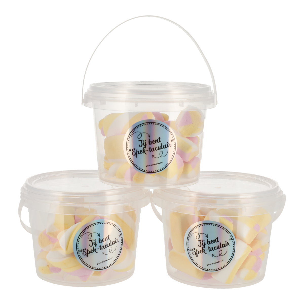 Spekjes met tekst “Jij bent spek-taculair” – zoet bedankje of grappig cadeautje