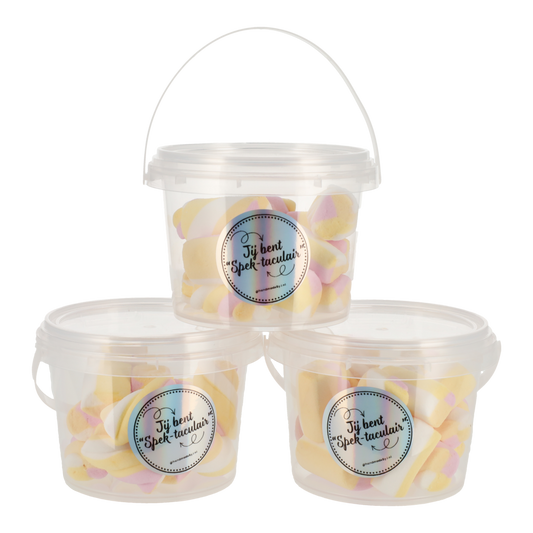 Spekjes met tekst “Jij bent spek-taculair” – zoet bedankje of grappig cadeautje