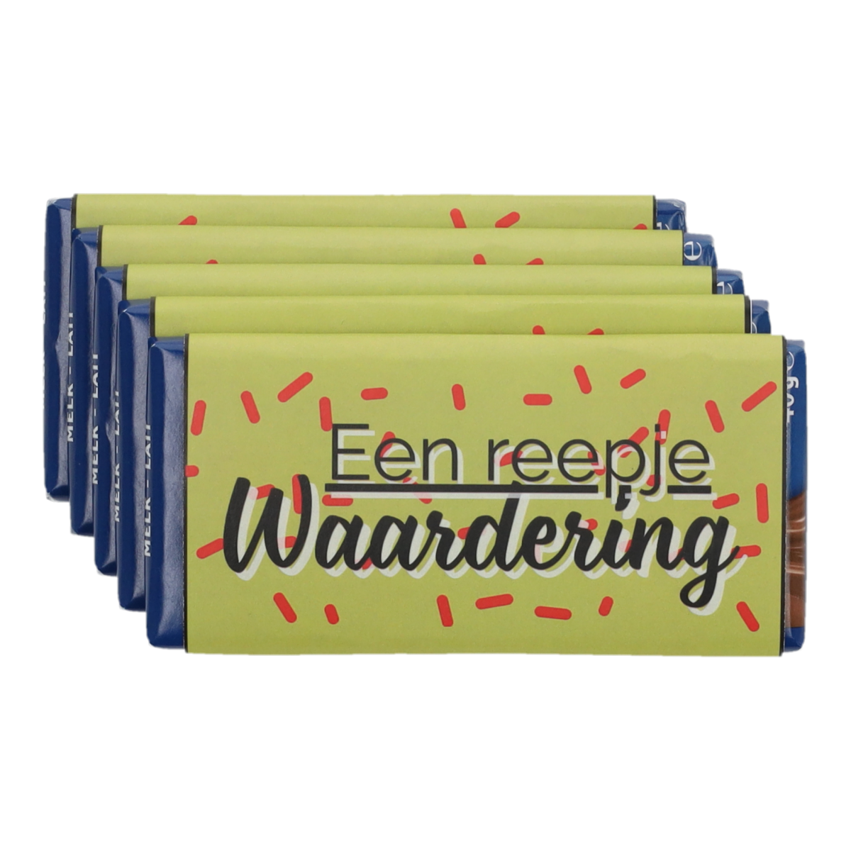 Grappige chocoladereepje met tekst – origineel bedankje of kleinigheidje