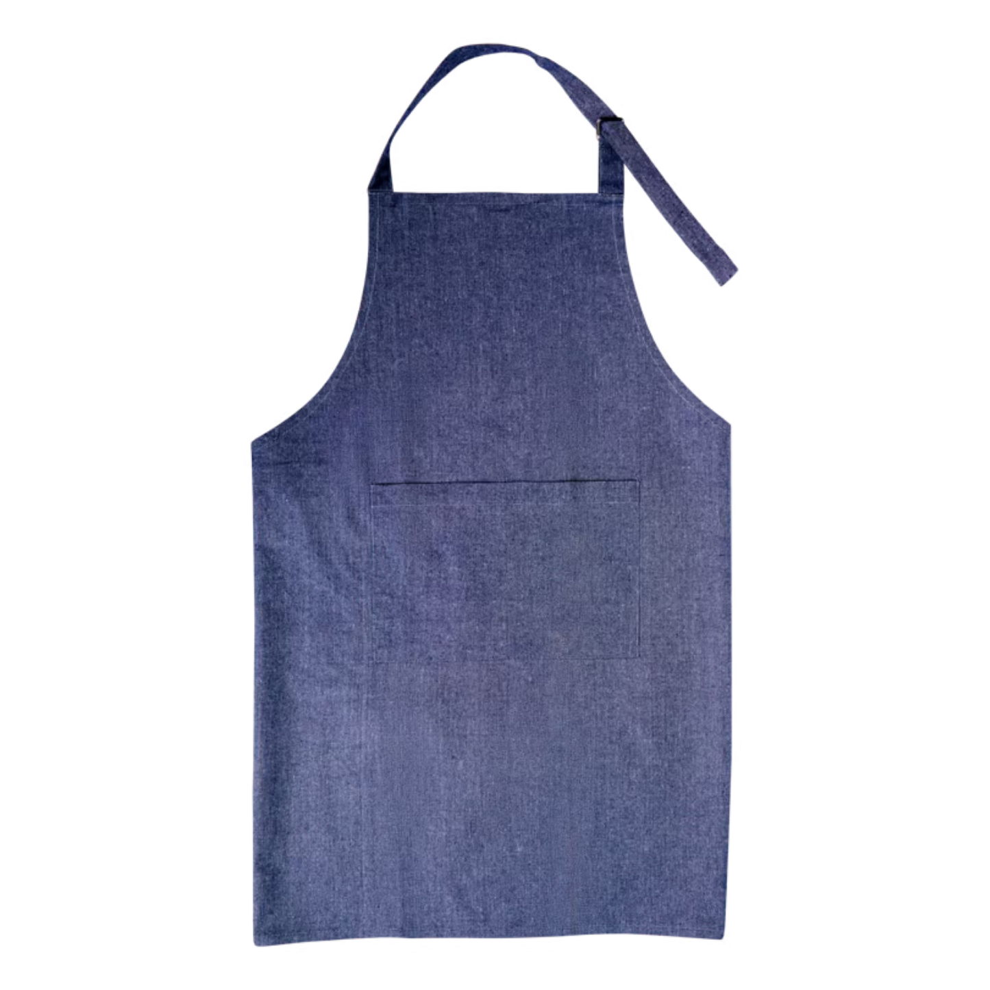 Gepersonaliseerd kookschort met naam of eigen tekst –donkerblauw model van Handmade by J