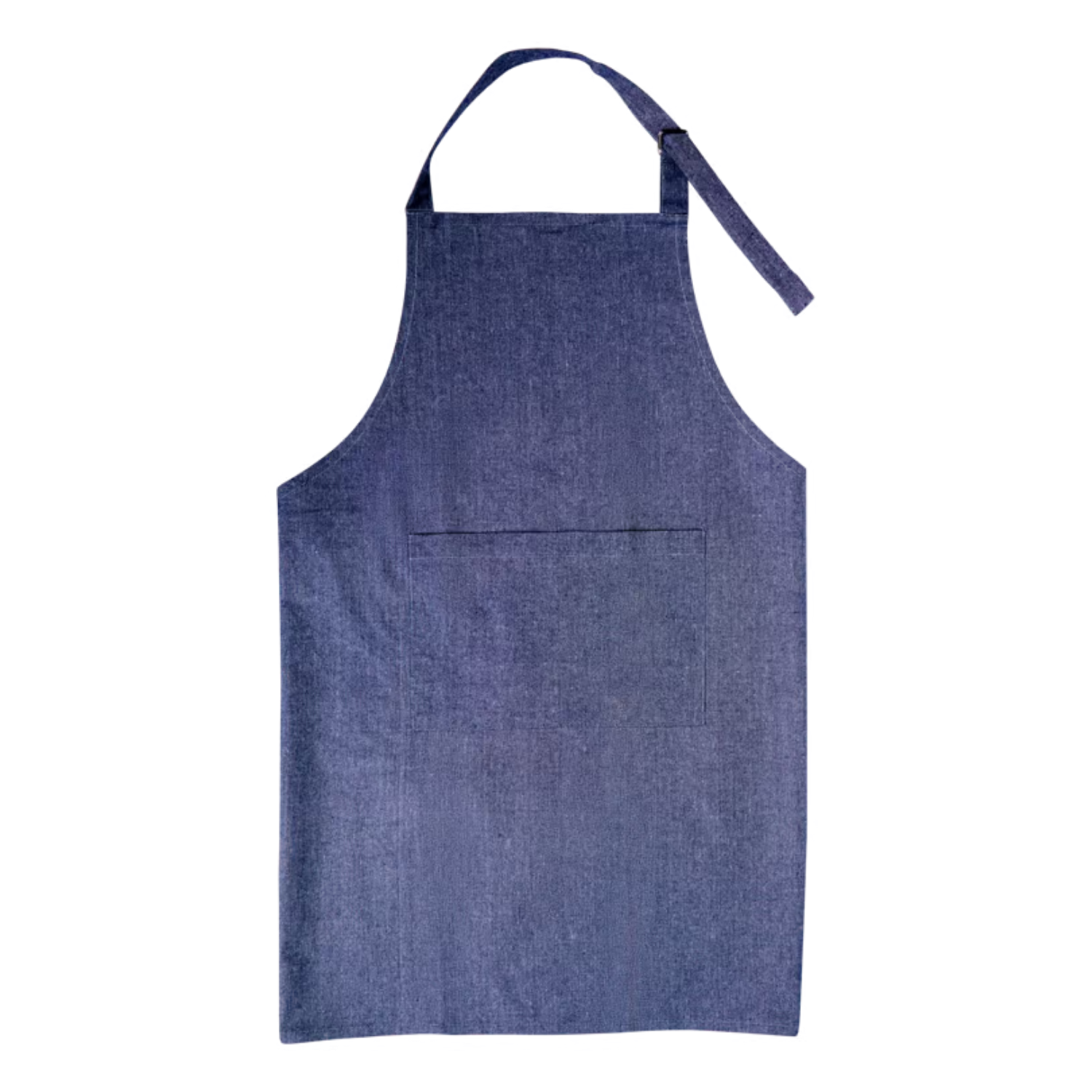 Gepersonaliseerd kookschort met naam of eigen tekst –donkerblauw model van Handmade by J