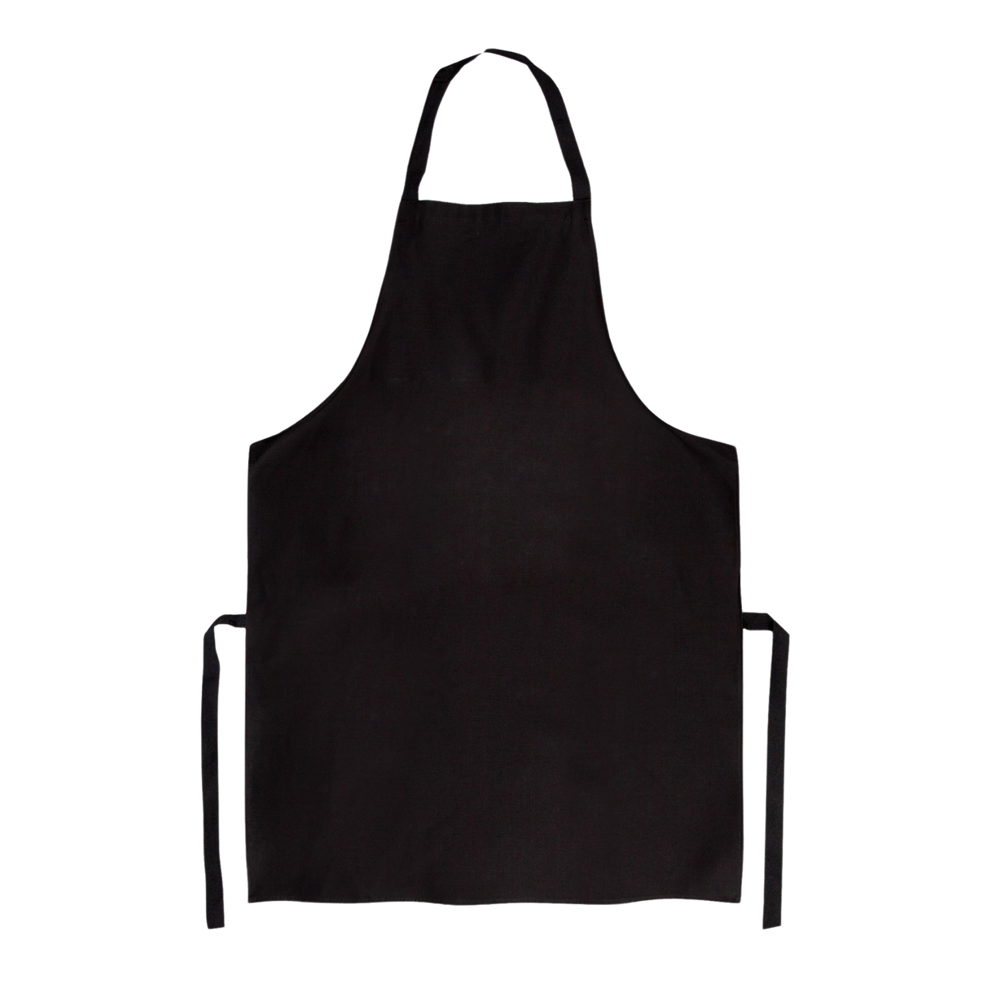 Gepersonaliseerd kookschort met naam of eigen tekst – zwart model van Handmade by J