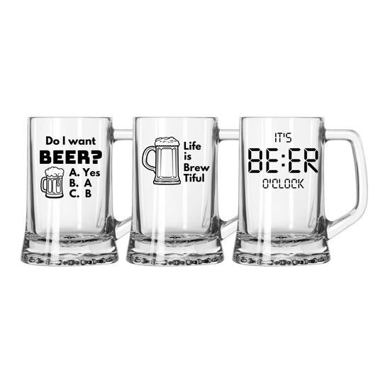 Bierpullen met grappige tekst overzicht