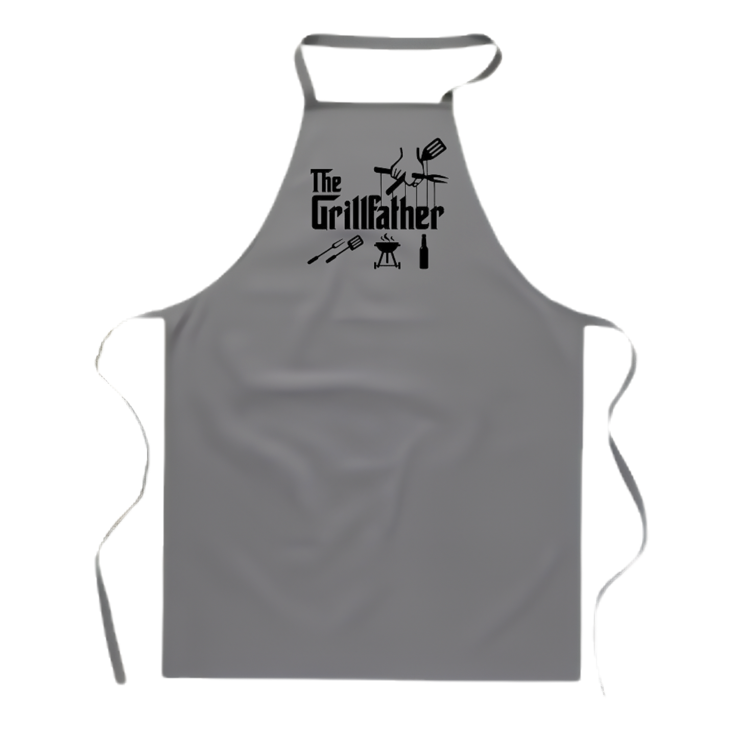 Basic kookschort met tekst – grappig BBQ en kookcadeau