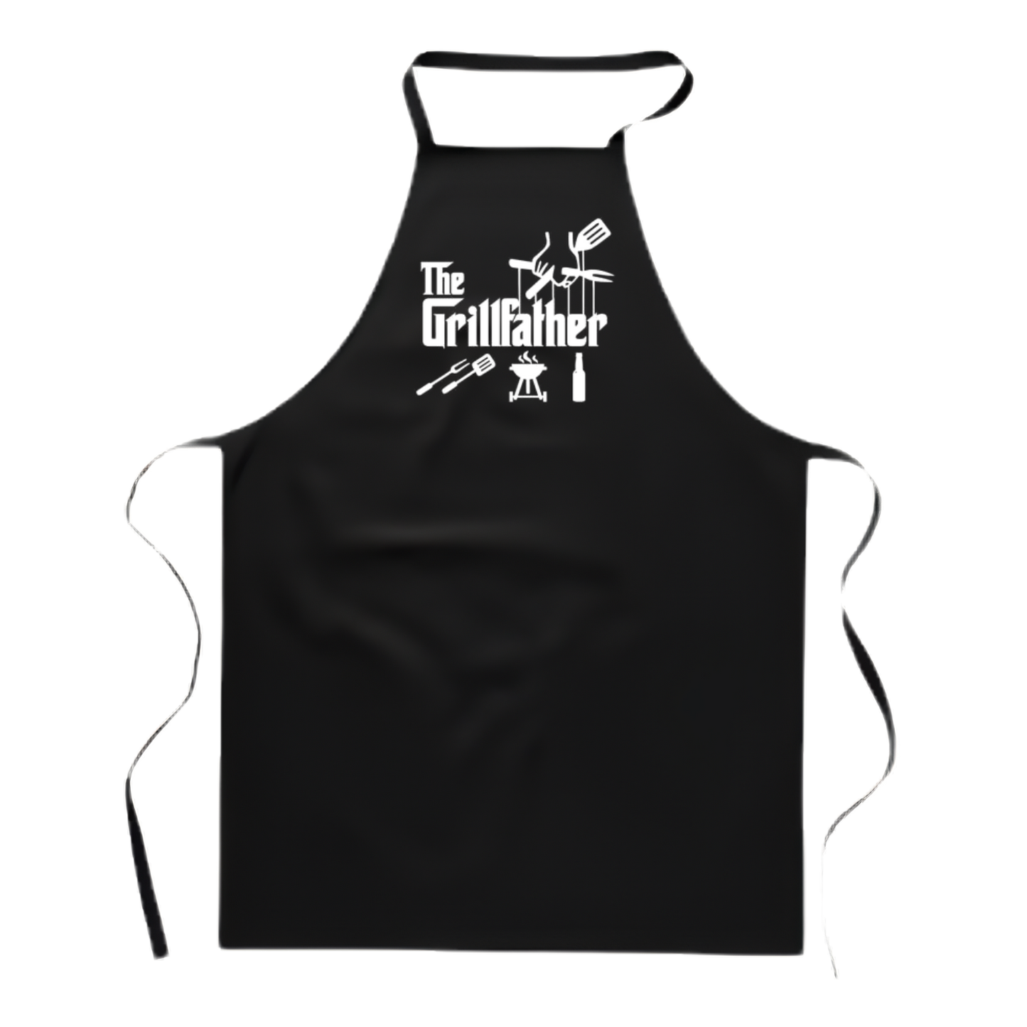 Basic kookschort met tekst – grappig BBQ en kookcadeau