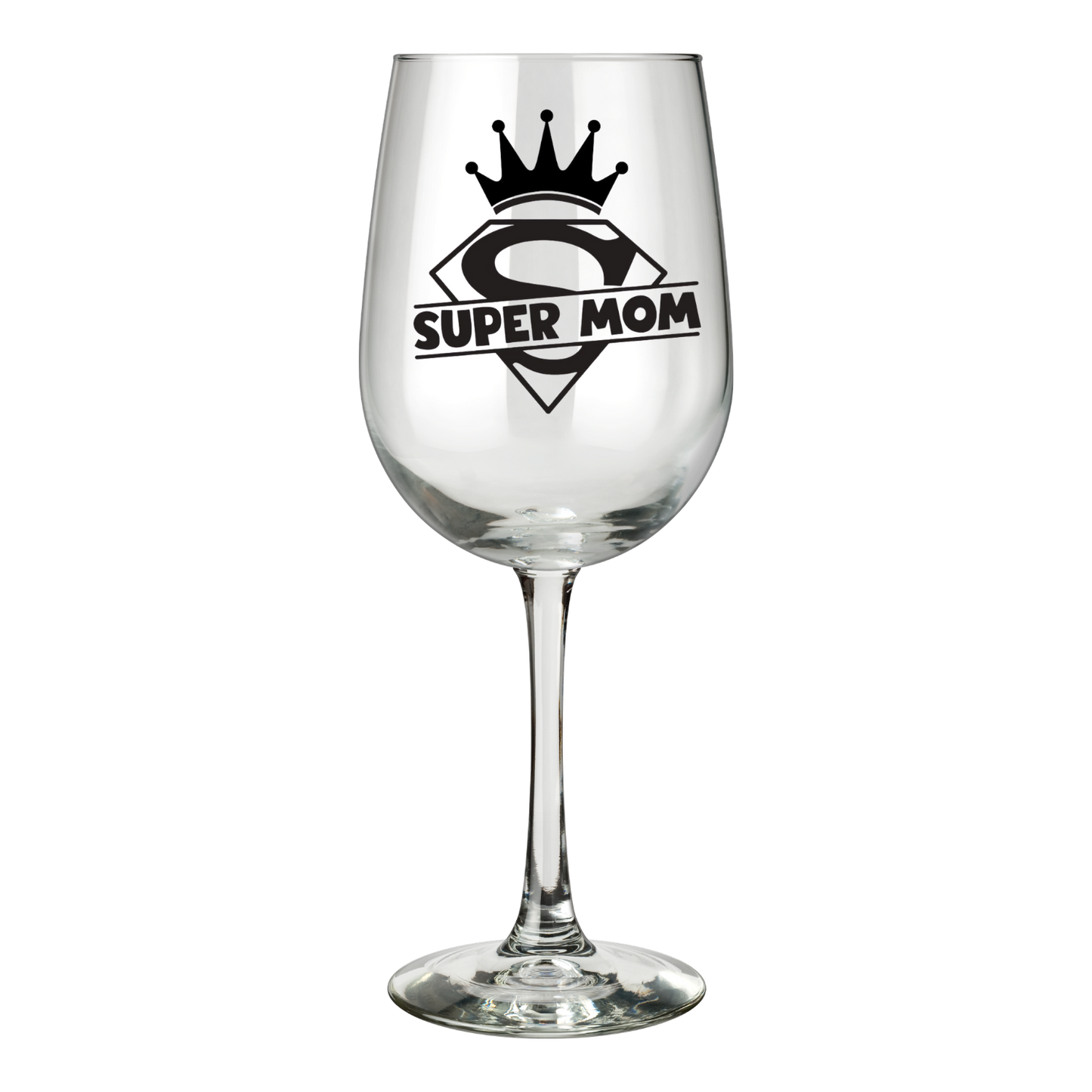 Wijnglas Moederdag 380ml – Origineel Cadeau voor Mama & Oma