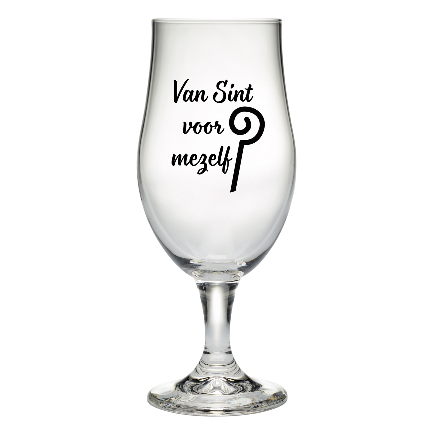 Bierglas "Van Sint voor mezelf"