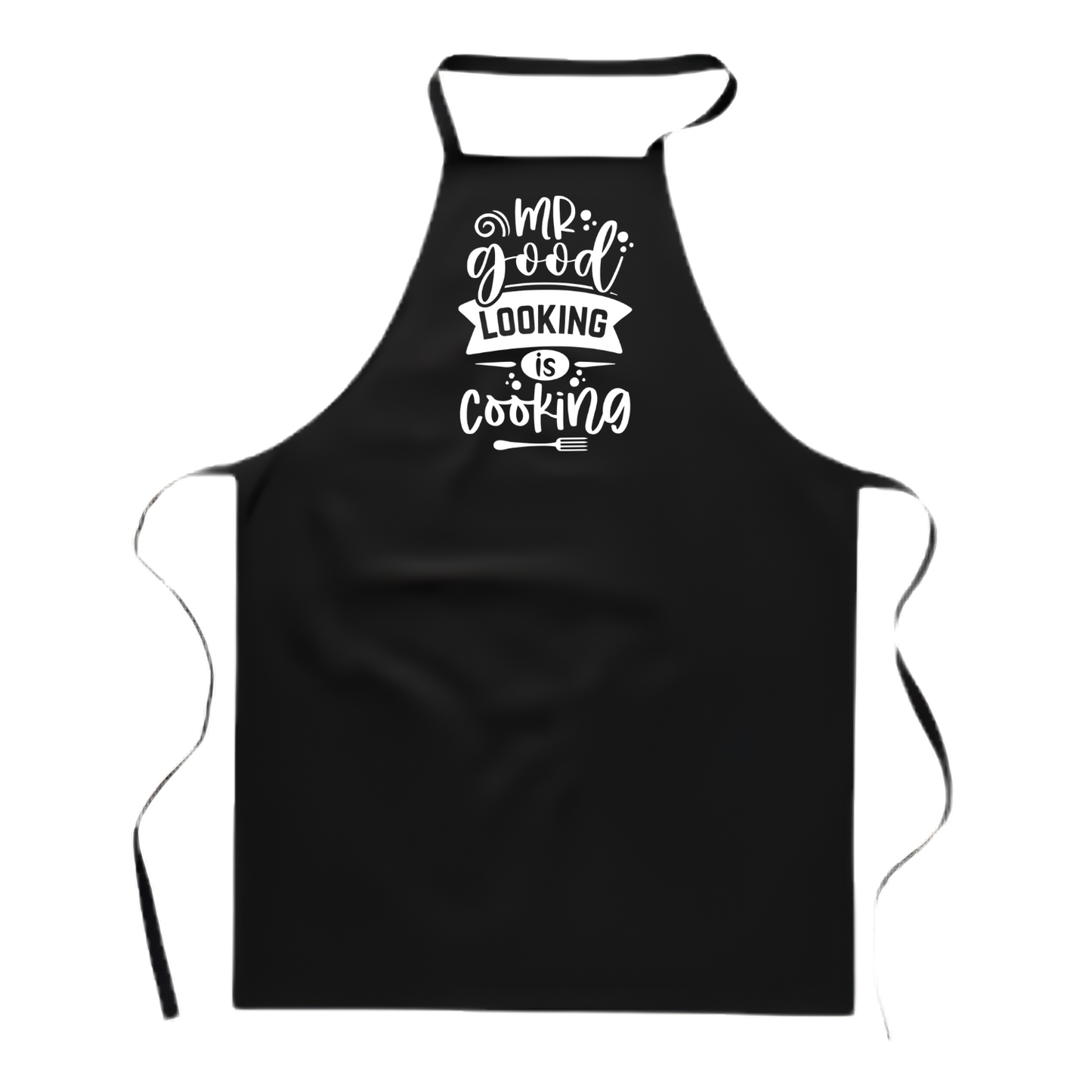 Basic kookschort met tekst – grappig BBQ en kookcadeau
